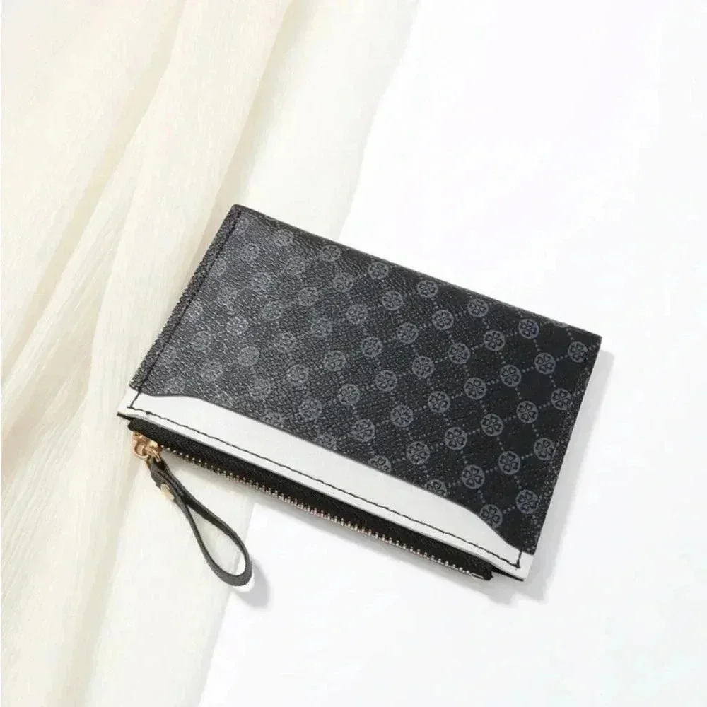 ⚠️Clearance Black And White Patterned Print Cardholder / Wallet - Picture 3 of 5